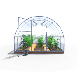Теплица Кремлевская 25х25, шаг дуги 0,65 м, 4 м